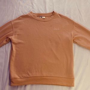 Love sweatshirt